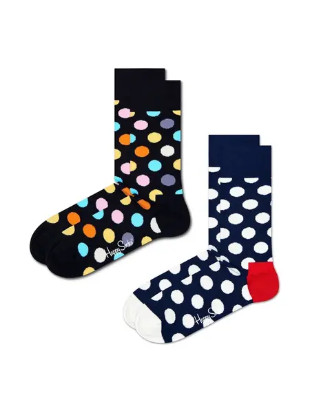 Happy Socks Ponožky '2-Pack Big Dot Socks'  zmiešané farby
