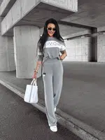 Grey sweater set LUXFORM OLAVOGA
