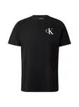 Calvin Klein Jeans Tričko  čierna / biela