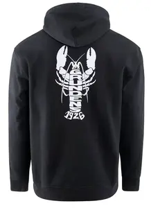 Grundéns mikina eat your words dwr hd hoodie black lobster graphic - xl