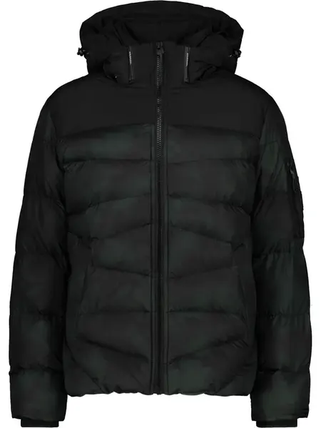 alife & kickin Zimná bunda 'HenryAK'  tmavozelená / čierna