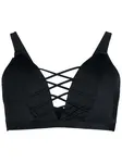 Zizzi Bikinový top  čierna