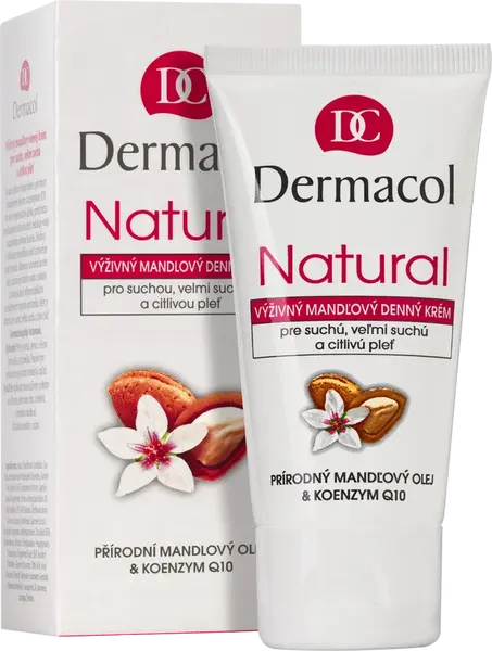 DERMACOL Natural výživný mandľový denný krém 50 ml