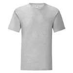 Šedé ikonické tričko z česané bavlny Fruit of the Loom