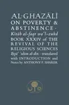 Al-Ghazali on Poverty and Abstinence - al-Ghazálí Abú Hámid