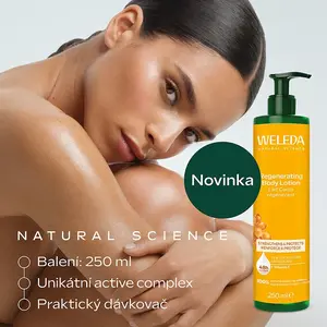 WELEDA Rakytníkové regenerační tělové mléko 250 ml
