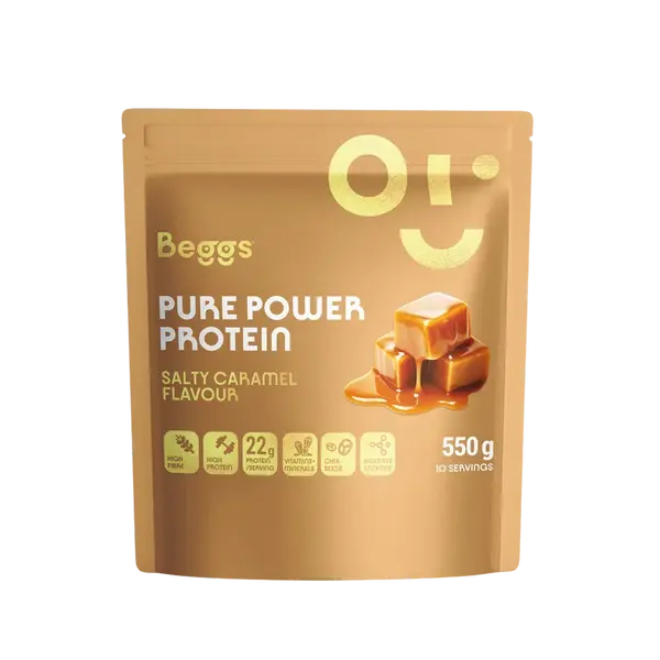 BEGGS Pure Power Protein Salty Caramel 550 g