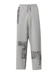VAMOS CLO Nohavice  sivá / strieborná