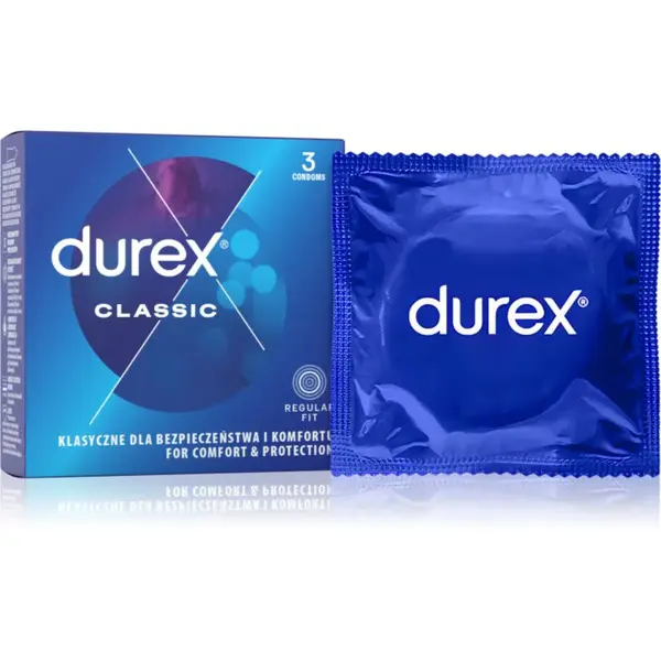 Durex Classic kondómy 3 ks