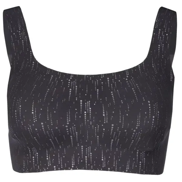 SLOGGI ZERO FEEL 2.0 FESTIVE TOP Dámská podprsenka, černá, velikost