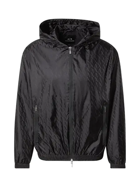 ARMANI EXCHANGE Prechodná bunda  čierna