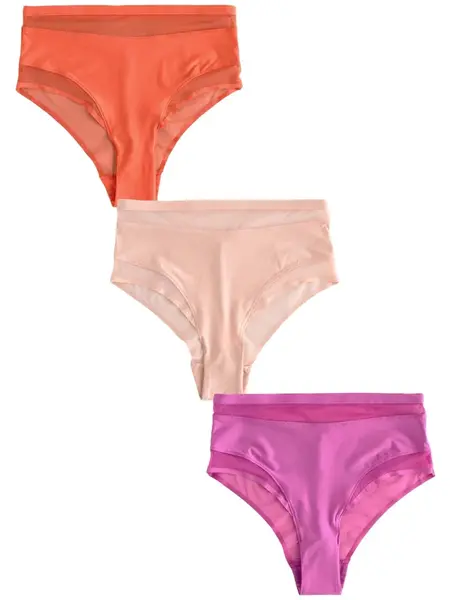 Next Nohavičky  fialová / oranžová / pastelovo ružová