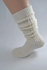 47820 Dewberry Wool Boot Socks-CREAM