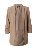 PIECES Blejzer  svetlohnedá