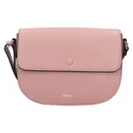 Kožená dámská crosbody kabelka Katana Amálie - růžová