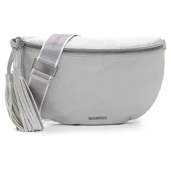 Dámská ledvinka Emily & Noah Beate - stříbrná