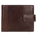 Pánská kožená peněženka Lagen Falko - hnědá