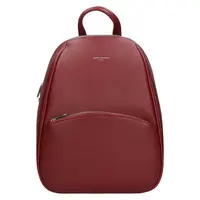 Módní dámský batoh David Jones Eliaz - tmavě červená