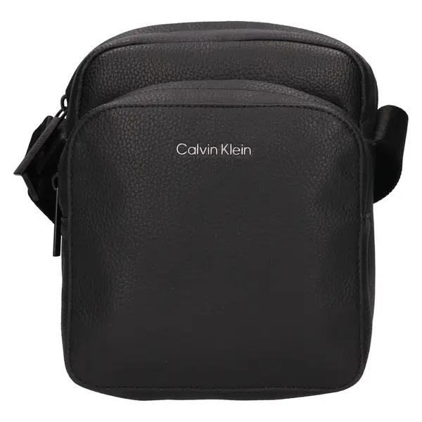 Pánska taška cez rameno Calvin Klein Endy, syntetická koža − čierna