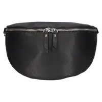 Dámska kožená ľadvinka Katana Elara - čierna