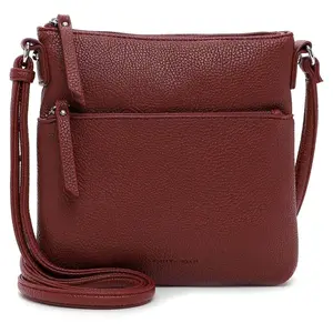 Dámska crossbody kabelka Emily & Noah Emmas - tmavo červená