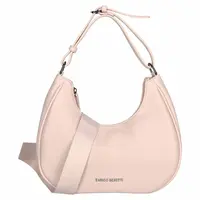 Menšia elegantná dámska kabelka Enrico Benetti Punta - ružová