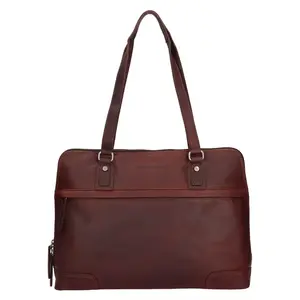 Dámská kožená kabelka na notebook The Chesterfield Brand Alice - hnědá