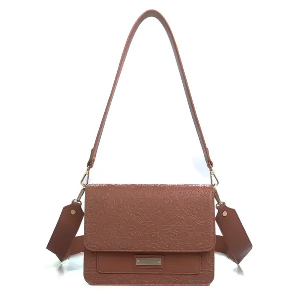 Dámská crossbody kabelka Happiness Beate - hnědá