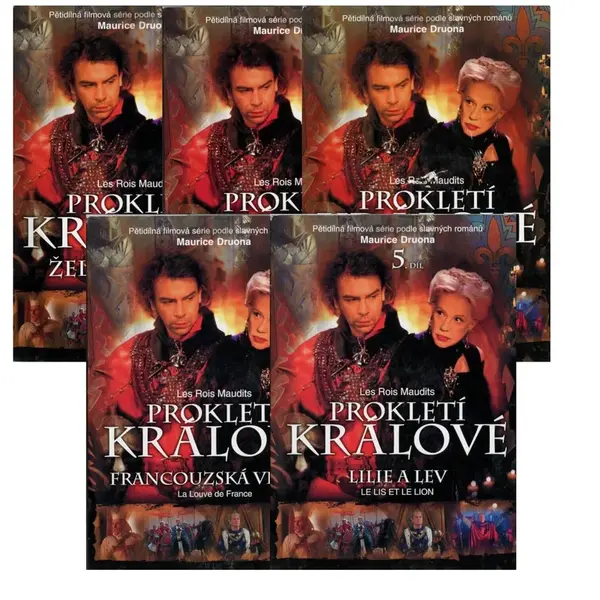 Prokletí králové - kolekce (5 DVD) (papírový obal)