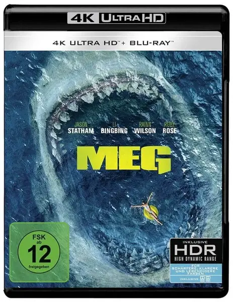 MEG: Monstrum z hlubin (4K ULTRA HD BLU-RAY) - DOVOZ