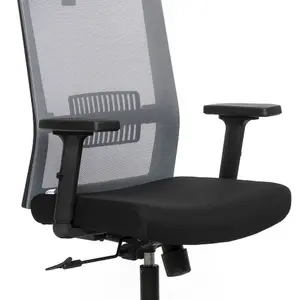 SEGO kancelářská židle PIXEL šedo-černá