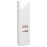 Held VYSOKÁ SKŘÍŇ, bílá, Sonoma dub, bílá, 40/154/27 cm