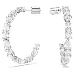 Swarovski Luxusní kruhové náušnice se Swarovski krystaly Mesmera 5672834