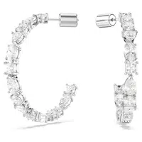 Swarovski Luxusní kruhové náušnice se Swarovski krystaly Mesmera 5672834