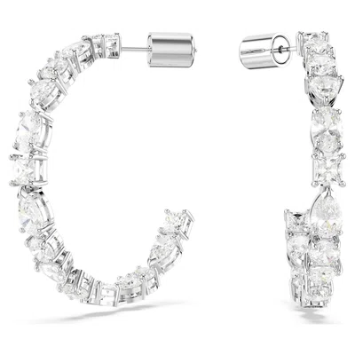 Swarovski Luxusní kruhové náušnice se Swarovski krystaly Mesmera 5672834