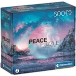Clementoni - Puzzle 500 Light Blue