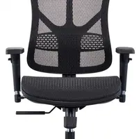 MERCURY Ergonomická kancelářská židle GEMINI JNS-526, černá, sezení 8+ hodin denně