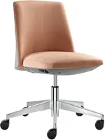 LD SEATING Kancelářské křeslo MELODY DESIGN 775-FR,F40-N6, kříž hliník leštěný