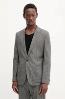 Sako HUGO pánské, šedá barva, 50544667