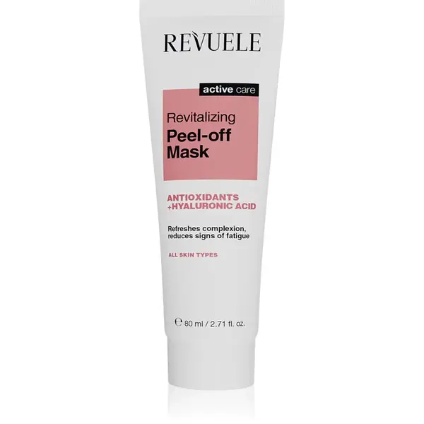 Revuele Active Care Peel-off Mask slupovací pleťová maska s revitalizačním účinkem 80 ml