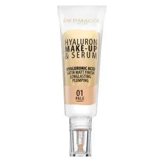 Dermacol Hyaluron Make-up & Serum make-up s kyselinou hyaluronovou 01 Pale 25 g