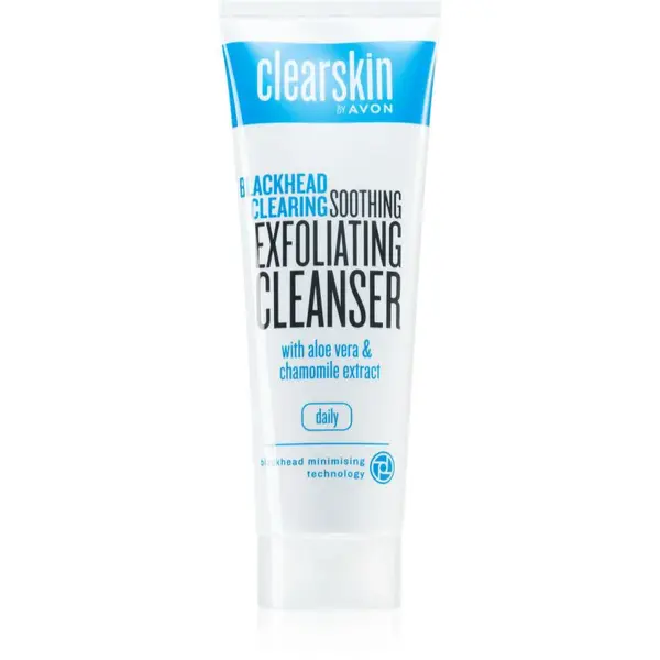 Avon Clearskin Blackhead Clearing čisticí peelingový gel proti černým tečkám 100 ml