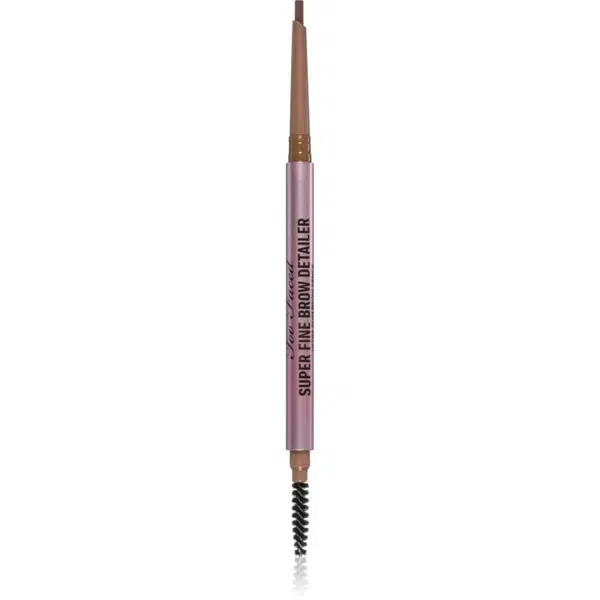 Too Faced Super Fine Brow Detailer Eyebrow Pencil dlouhotrvající tužka na obočí odstín Soft Brown 0,08 g
