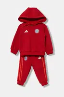 Dětská tepláková souprava adidas Performance FC Bayern Munich červená barva, IT4132