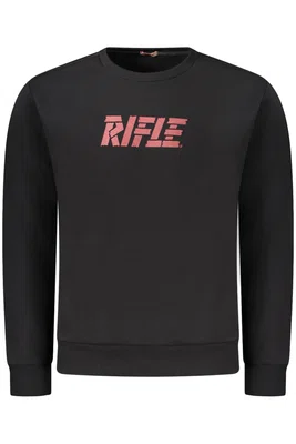 RIFLE SWEATSHIRT WITHOUT ZIP MEN BLACK
