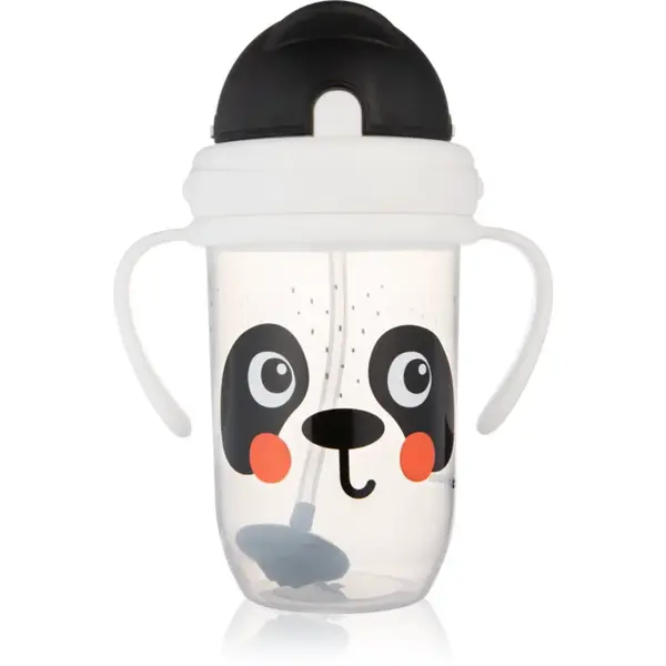 Canpol babies BabiesBoo Cup hrnek se závažím Panda 6m+ 270 ml