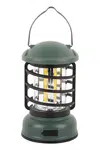 LED lucerna Leitmotiv Camping Lantern LED 15 cm zelená barva