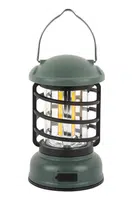 LED lucerna Leitmotiv Camping Lantern LED 15 cm zelená barva