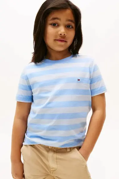 Dětské bavlněné tričko Tommy Hilfiger