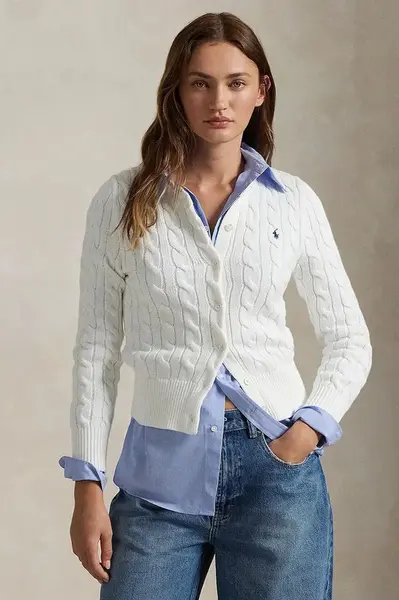 Bavlněný kardigan Polo Ralph Lauren